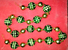 VINTAGE, COLLANA DI PALLINE