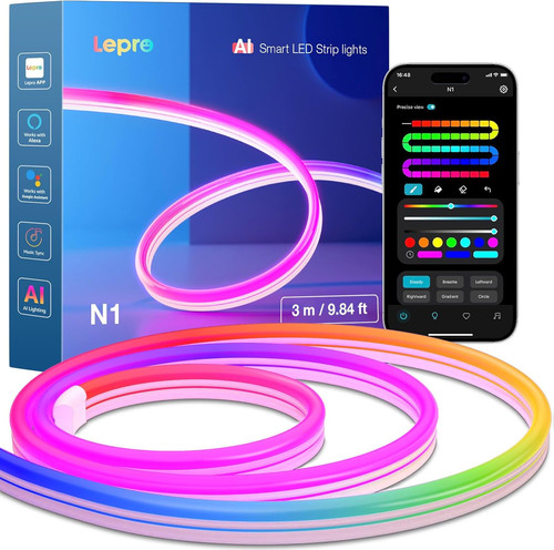 Smart neon strisica - ai,