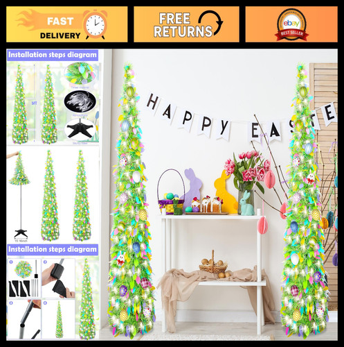 Alberi pasqua piedi led - alberi,